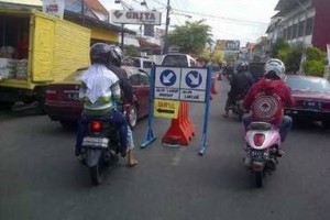 strategi rekayasa jalan dengan upaya penggal jalan